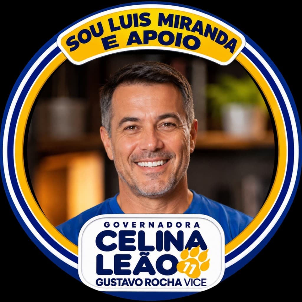 Exemplo — Sou Luis Miranda e apoio Celina Leão 11