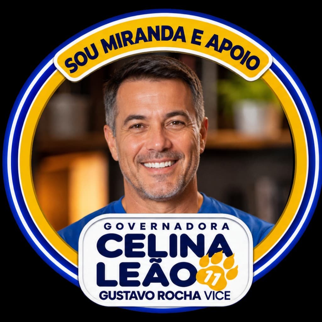 Exemplo — Sou Miranda e apoio Celina Leão 11